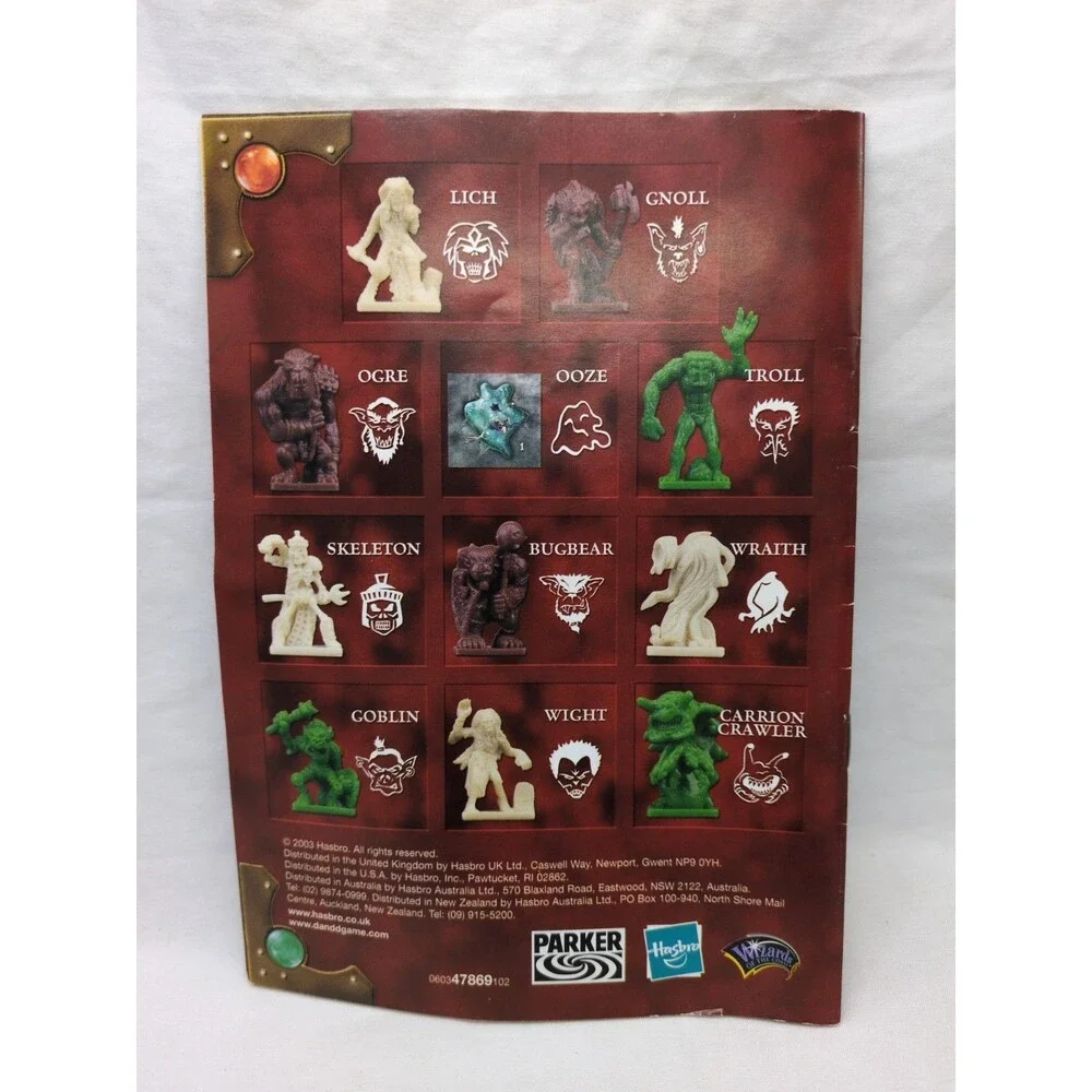 Dungeons And Dragons Fantasy Adventure Board Game Players And Dungeons Master's